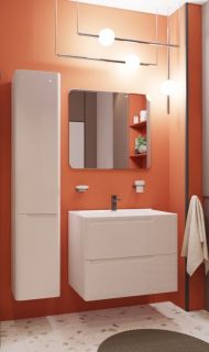 Пенал подвесной Эстет Kare Luxe ФР-00006002 П 35см белый